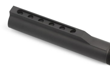 Image of JE Machine Tech AR-15/AR10 Mil-Spec 6-Position Receiver Extension Buffer Tube, Black, PS-BTM