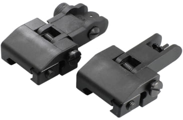 Image of JE Machine Tech AR-15/M4/M16 Flip-Up Polymer Front and Rear Sight Set