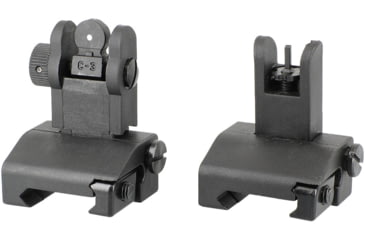 Image of JE Machine Tech AR-15/M4/M16 Flip-Up Polymer Front and Rear Sight Set