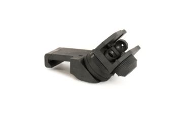 Image of JE Machine Tech Offset Iron Sight Set, AR-15, Fixed, 45 degrees, 1 Pair, Black, TS-PS8B