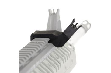 Image of JE Machine Tech Offset Iron Sight Set, AR-15, Fixed, 45 degrees, 1 Pair, Black, TS-PS8B