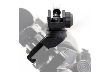 Image of JE Machine Tech Offset Iron Sight Set, AR-15, Fixed, 45 degrees, 1 Pair, Black, TS-PS8B
