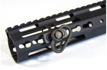 Image of JE Machine Tech Quick Detach Sling Adapter w/QD Swivel, Keymod, Black, TS-QD4