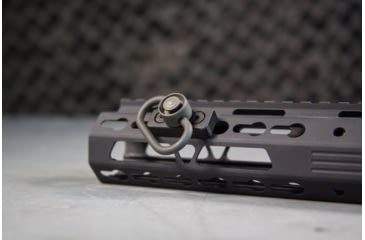 Image of JE Machine Tech Quick Detach Sling Adapter w/QD Swivel, Keymod, Black, TS-QD4