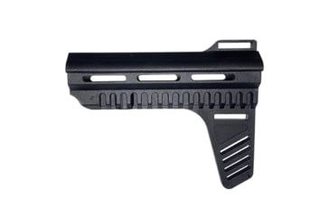 Image of JE Machine Tech Skeletonized Pistol Brace, Black, PS-ST27B