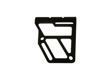 Image of JE Machine Tech Skeletonized Pistol Brace Stabilizer, Aluminum, Black Anodized, TS-ST28B