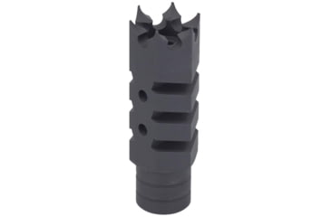 Image of JE Machine Tech Standoff Muzzle Brake w/ Crush Washer, .223/5.56 Caliber, Black, TS-MZ22B