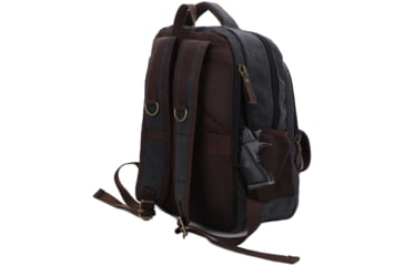 Image of Jessie &amp; James Alpine Canvas Concealed Carry Backpack, Black, SMC52103R1 BK