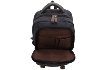Image of Jessie &amp; James Alpine Canvas Concealed Carry Backpack, Black, SMC52103R1 BK