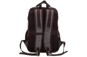 Image of Jessie &amp; James Alpine Canvas Concealed Carry Backpack, Gray, SMC52103R1 GY