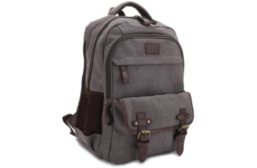 Image of Jessie &amp; James Alpine Canvas Concealed Carry Backpack, Gray, SMC52103R1 GY