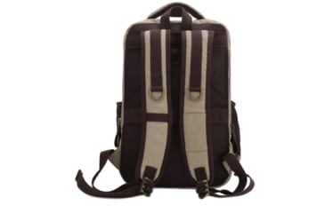 Image of Jessie &amp; James Alpine Canvas Concealed Carry Backpack, Khaki, SMC52103R1 KH