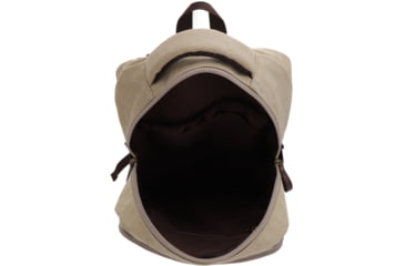 Image of Jessie &amp; James Alpine Canvas Concealed Carry Backpack, Khaki, SMC52103R1 KH