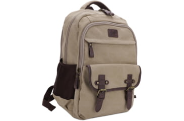 Image of Jessie &amp; James Alpine Canvas Concealed Carry Backpack, Khaki, SMC52103R1 KH
