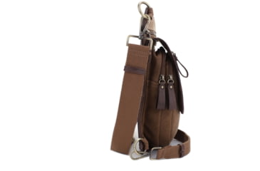 Image of Jessie &amp; James Cougar Canvas Concealed Carry Waist and Leg Bag, Brown, SMC52104R1 BR