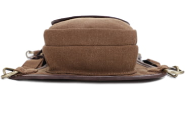 Image of Jessie &amp; James Cougar Canvas Concealed Carry Waist and Leg Bag, Brown, SMC52104R1 BR