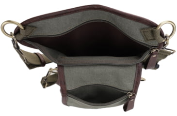 Image of Jessie &amp; James Cougar Canvas Concealed Carry Waist and Leg Bag, Olive, SMC52104R1 OL