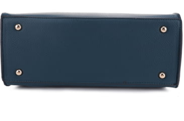 Image of Jessie &amp; James Evelyn Concealed Carry Satchel Handbag, Teal, SMC1309LK TL