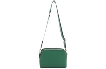 Image of Jessie &amp; James Suzie Compact Concealed Carry Crossbody Bag, Kelly Green, SMC95832AZ KGN