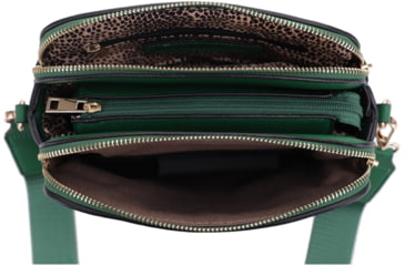 Image of Jessie &amp; James Suzie Compact Concealed Carry Crossbody Bag, Kelly Green, SMC95832AZ KGN