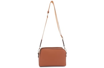Image of Jessie &amp; James Suzie Compact Concealed Carry Crossbody Bag, Tan, SMC95832AZ TN