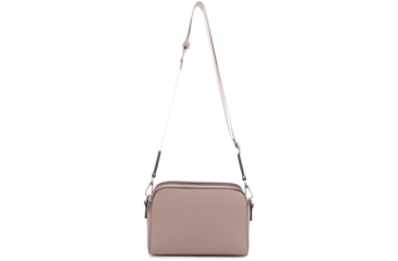 Image of Jessie &amp; James Suzie Compact Concealed Carry Crossbody Bag, Taupe, SMC95832AZ TP