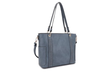 Image of Jessie &amp; James Austin Concealed Carry Tote Bag CCW Handbag, Blue, DMC31312 BL