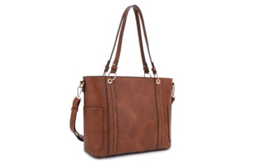 Image of Jessie &amp; James Austin Concealed Carry Tote Bag CCW Handbag, Tan, DMC31312 TN