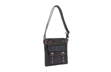 Image of Jessie &amp; James Bailey CCW Canvas Crossbody Bag, Black, SMC98535L BK