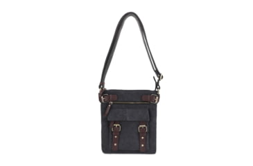 Image of Jessie &amp; James Bailey CCW Canvas Crossbody Bag, Black, SMC98535L BK