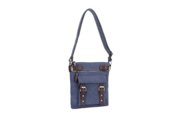 Image of Jessie &amp; James Bailey CCW Canvas Crossbody Bag, Blue, SMC98535L BL