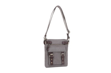 Image of Jessie &amp; James Bailey CCW Canvas Crossbody Bag, Grey, SMC98535L GY