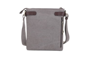 Image of Jessie &amp; James Bailey CCW Canvas Crossbody Bag, Grey, SMC98535L GY