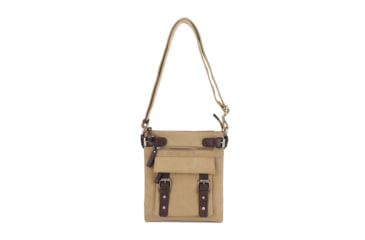 Image of Jessie &amp; James Bailey CCW Canvas Crossbody Bag, Khaki, SMC98535L KH
