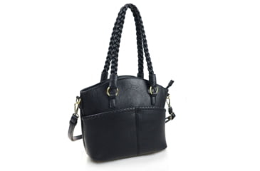 Image of Jessie &amp; James Bella Concealed Carry Tote CCW Handbag, Black, DSC31188LK BK