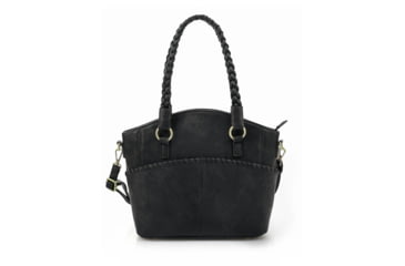 Image of Jessie &amp; James Bella Concealed Carry Tote CCW Handbag, Black, DSC31188LK BK