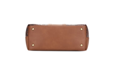 Image of Jessie &amp; James Cassidy Concealed Carry Tote Bag w/Tooling, Matching Wallet, Lt Brown, SMC60223S LBR/BR