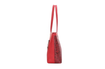 Image of Jessie &amp; James Cassidy Concealed Carry Tote Bag w/Tooling, Matching Wallet, Red, SMC60223S RD/RD