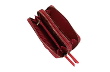 Image of Jessie &amp; James Cassidy Concealed Carry Tote Bag w/Tooling, Matching Wallet, Red, SMC60223S RD/RD