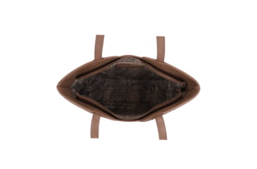 Image of Jessie &amp; James Cassidy Concealed Carry Tote Bag w/Tooling, Matching Wallet, Taupe, SMC60223S TP/TP