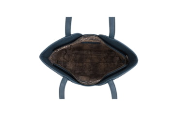 Image of Jessie &amp; James Cassidy Concealed Carry Tote Bag w/Tooling, Matching Wallet, Teal, SMC60223S TL/TL