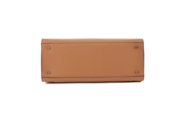 Image of Jessie &amp; James Dina Concealed Carry Lock and Key Satchel CCW Handbag, Tan, AMC23303L TN