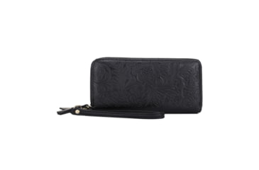 Image of Jessie &amp; James Filly Tooled Wallet, Black, SM52131 BK/BK