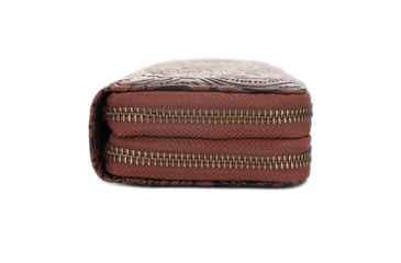 Image of Jessie &amp; James Filly Tooled Wallet, Brown, SM52131 LBR/BR