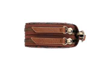Image of Jessie &amp; James Filly Tooled Wallet, Brown, SM52131 LBR/BR