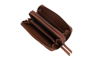 Image of Jessie &amp; James Filly Tooled Wallet, Brown, SM52131 LBR/BR