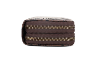 Image of Jessie &amp; James Filly Tooled Wallet, Coffee, SM52131 CF/CF
