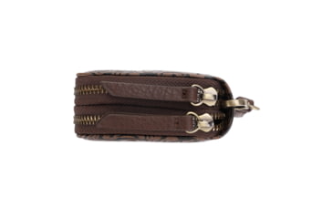 Image of Jessie &amp; James Filly Tooled Wallet, Coffee, SM52131 CF/CF
