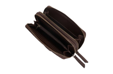 Image of Jessie &amp; James Filly Tooled Wallet, Coffee, SM52131 CF/CF