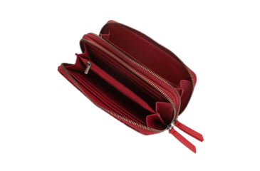 Image of Jessie &amp; James Filly Tooled Wallet, Red, SM52131 RD/RD